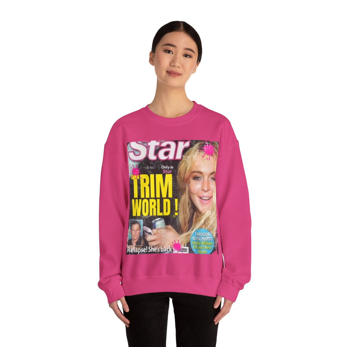 Magazine cover sweatshirt