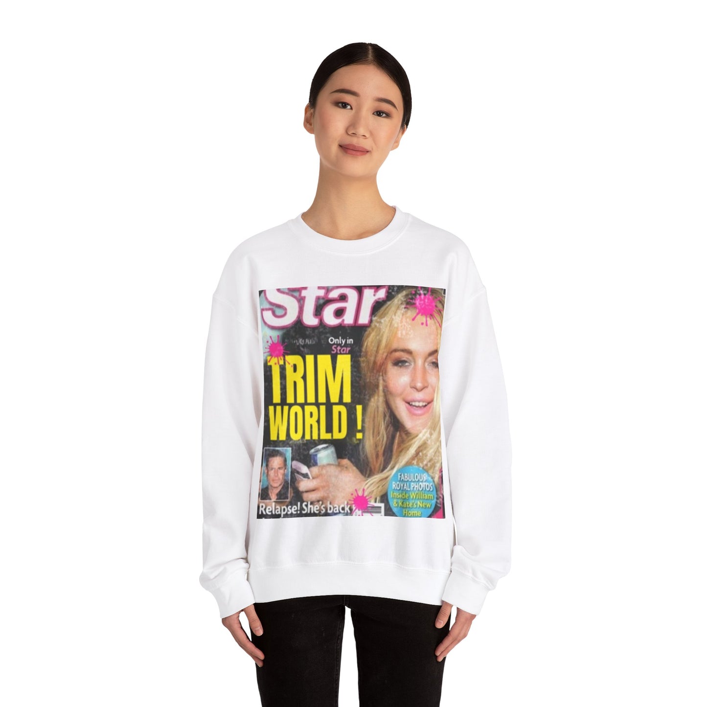 Magazine cover sweatshirt