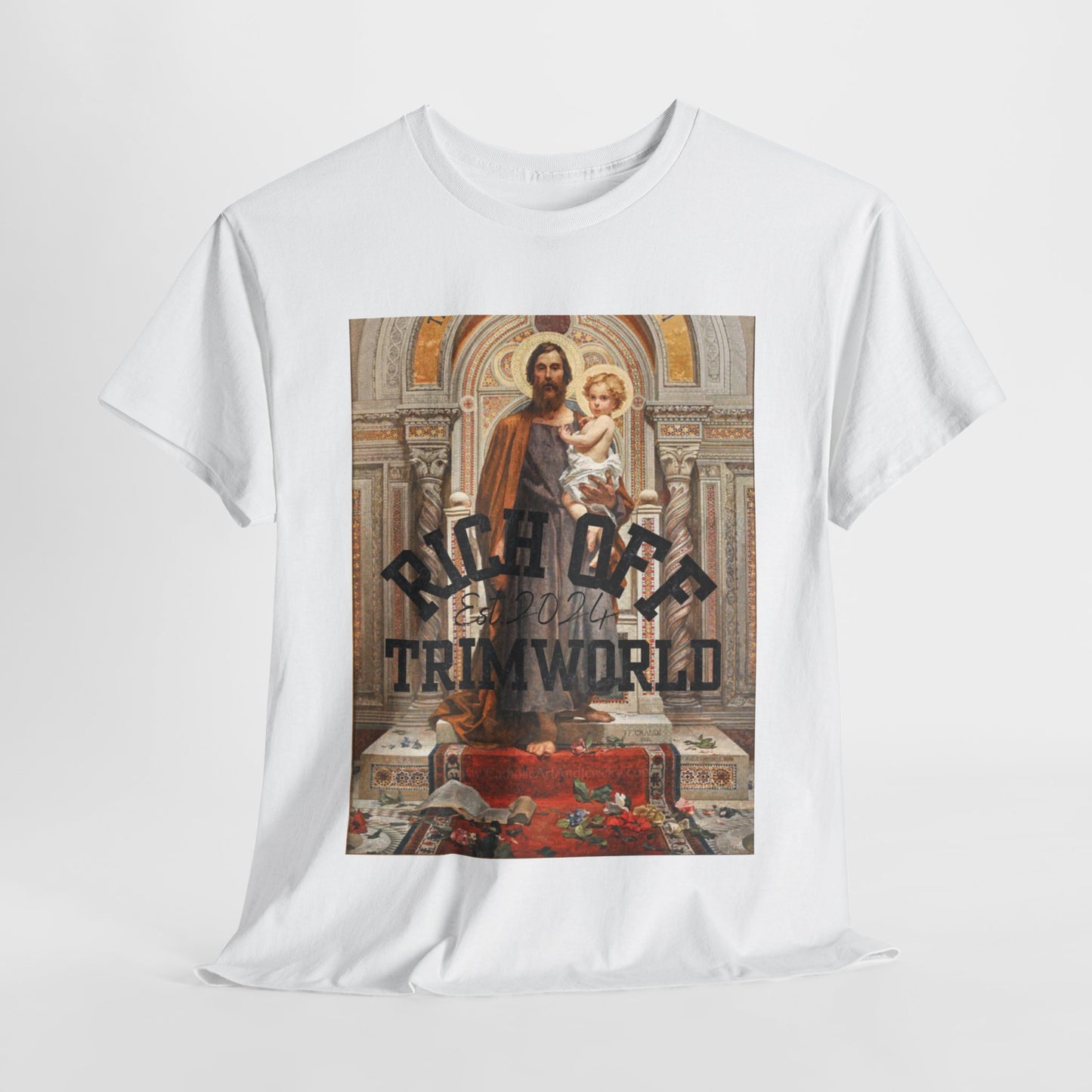 rich off trimworld graphic tee