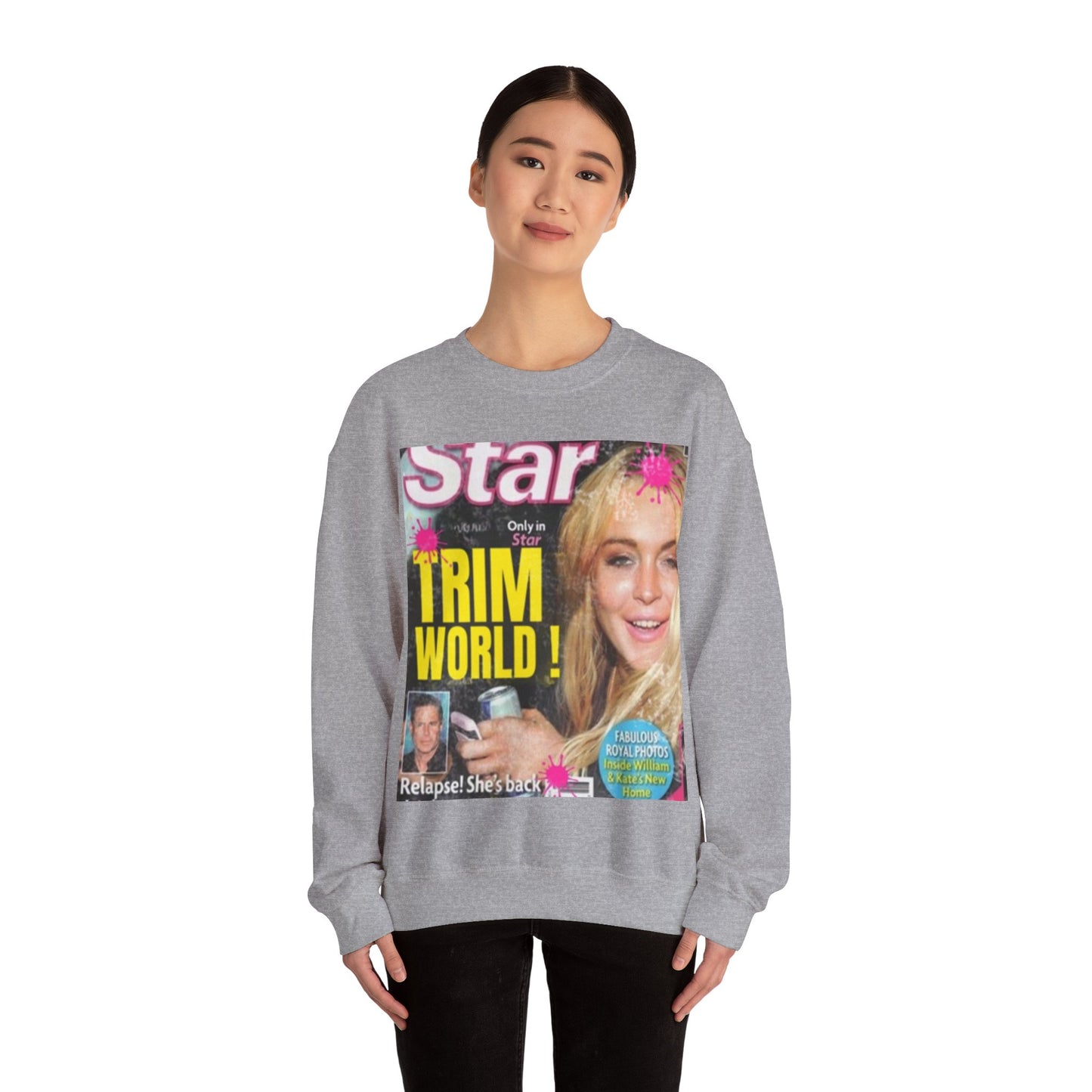 Magazine cover sweatshirt